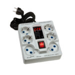 محافظ ولتاژ ۶ پریز دیجیتال شیواامواج مدل PVH-10A
