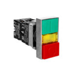 استارت استپ دوبل چراغدار NP2-BW 8465 LED 220V