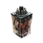 رله شیشه ای 11 پایه 220 ولت بدون سوکت Mk 3P - 1 AC 220V چینت الکتریک