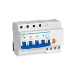 کلید جریان نشتی باقیمانده ترکیبی 4 پل 25 آمپر NB1L-40 4P C 25A 30mA AC 6kA