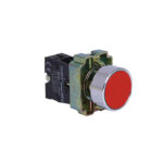 شستی استپ فلزی قرمز NP2-BA 42 چینت الکتریک