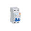 کلید جریان نشتی باقیمانده ترکیبی تک پل + نول 25 آمپر NB1L-40 1P + N C25A 30mA AC 6KA